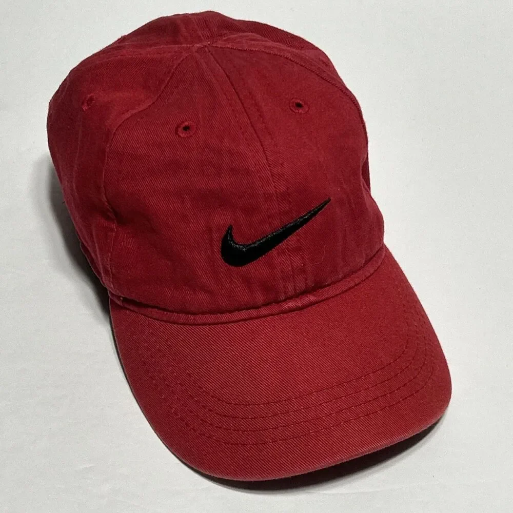 Nike Red Toddler Kids Hat Adjustable Ball Cap Baseball